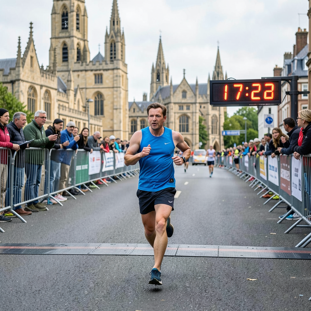 Alex Miell-Ingram wins Oxford Half Marathon in 1:07:22